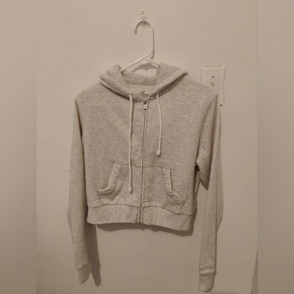 Hollister Tops - Hollister Feel Good Mini Zip Up Hoodie